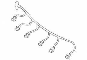 Mercedes CLA 14-16 Front Bumper Wiring for Radar