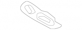 Front muffler bracket Infiniti QX30 17-19