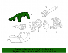 Chevrolet Camaro 16-23 Steering Column Frame Upper