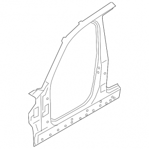 Body pillar central right BMW X7 G07 19-