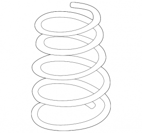 Rear right spring for Lexus RX400h 06-07
