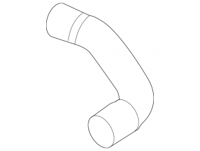 Lower cooling hose for VW Jetta 11-15 USA 2.0