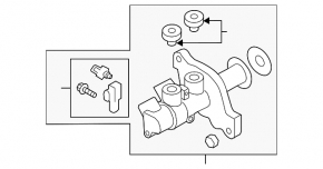 VW Atlas 18-24 Master Brake Cylinder with Reservoir