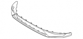 Nissan Murano z53 2020 Platinum Front Bumper Lip