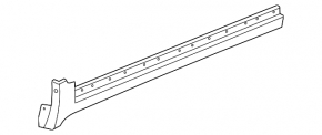 Front right threshold large part Chevrolet Trax 15-22