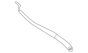 Left windshield wiper arm for Hyundai Santa FE Sport 13-18