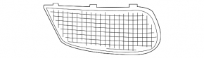Front bumper grille right Mercedes GLA 45 AMG 18-19