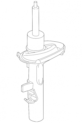Shock absorber front left Ford Focus mk3 11-13