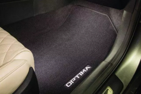 Set of floor mats for Kia Optima 16-18 (cloth)