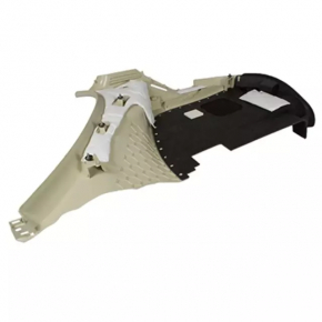 Left arch trim Lincoln MKC 15 - beige, broken crepe, whitened plastic