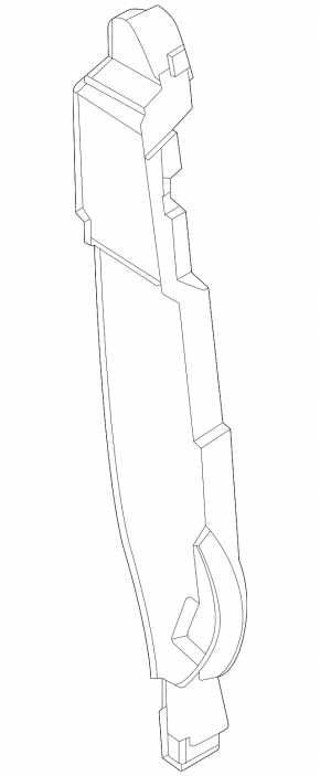 Wing seal door-wing left Ford Bronco Sport 21-25