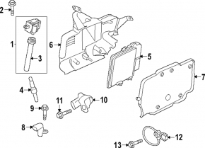 Block ECU engine computer Ford Escape MK4 23- 1.5T