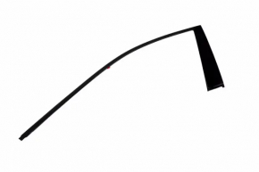 Upper door molding front left Cadillac CTS 14- frame, black gloss, broken