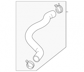 Upper cooling pipe Kia Niro 23- HEV, PHEV
