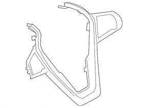 Steering wheel cover BMW 3 G20 19- without heating