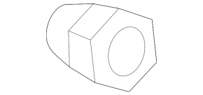 Wheel nut d21 M12x1.5 Mitsubishi Outlander 22-25