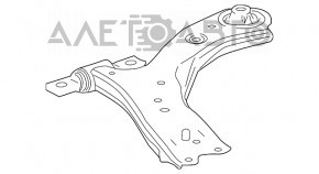 Lower control arm front left Toyota Highlander 20-
