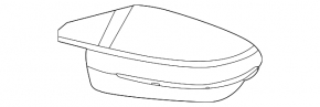 Left side mirror cover BMW i4 22-26