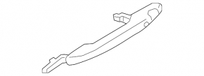 Door handle outer front right Mini Cooper F56 3d 14-23