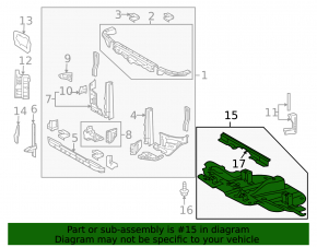 Front engine guard Toyota Sequoia 08-16