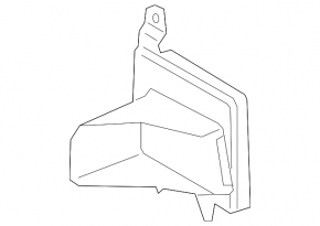 Additional radiator duct for BMW 8 G15 G16 20-25 M8 S63