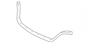 Lexus RX300 hood seal 98-03