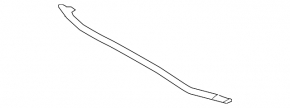 Front bumper seal for Toyota Prius 50 16-18