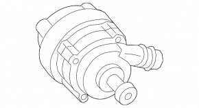 Coolant pump VW Tiguan 18-24
