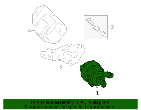 Coolant pump VW Tiguan 18-