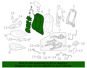 Passenger seat Toyota Rav4 19-25 without airbag, mechanical, cloth, black, worn, needs cleaning