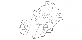 Rear left window lift motor for Hyundai Venue 20-25