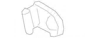 Plug outer handle front right Porsche Macan 15-