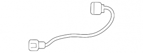 Blind Spot Sensor Wiring BSM Left Kia Forte 19-21