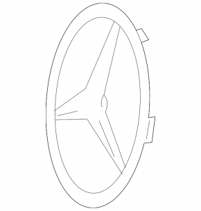 Mercedes Metris W447 16-23 radiator grill emblem