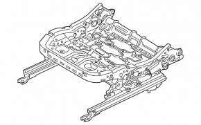 Back blower for Lincoln MKZ 13-20