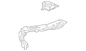 TV bar eyelash left Mazda 6 13-17