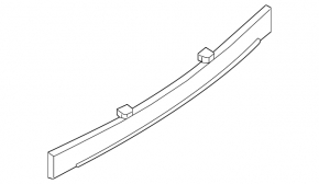Nissan Kicks 18-25 Rear Bumper Reinforcement