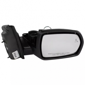 Right side mirror assembly Ford Edge 19-24, 7 pins, black, BSM, heated