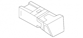 Ford Escape MK4 20- Hazard Light Button