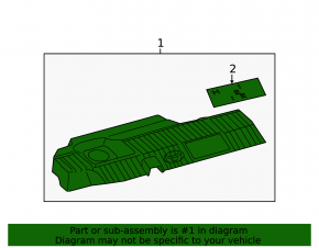 Toyota Prius 30 10-15 Engine Cover