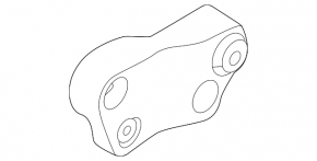 Front engine mount bracket, right, Volkswagen ID.4 21-22