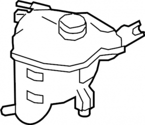 Expansion tank for cooling Infiniti QX50 19-