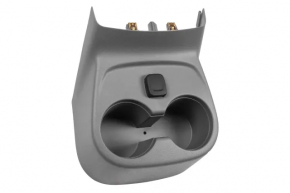 Chevrolet Volt 16 rear upper center console trim - gray