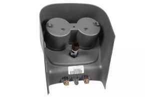 Chevrolet Volt 16 rear upper center console trim - gray