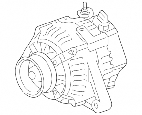 Toyota Avalon 05-12 3.5 Alternator, 130 Amp