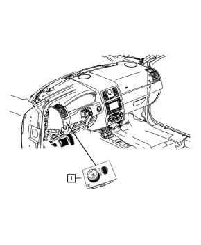 Dodge Challenger 11-14 headlight control without fog lights