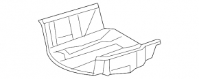 Trunk trough Lexus IS 06-13