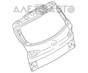 Subaru b9 Tribeca naked trunk door