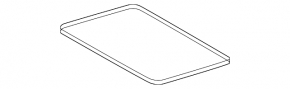 Inner hatch seal Lexus RX300 RX330 RX350 RX400h 04-09 beige