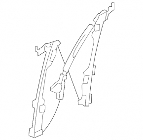 Front right window lift mechanism for Infiniti FX35 QX70 09-17